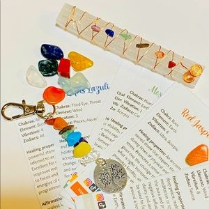 Mini tumbled Chakra Kit